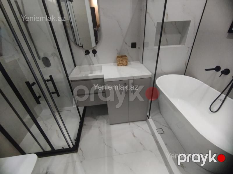 Satılır 3 otaqlı Bina evi menzil (Yeni tikili), 108 m², Nərimanov rayonu — Mənzil, Bakı (6)