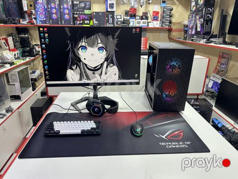 Gaming PC i5-12400F / RTX 3060 12GB / 16GB RAM / 1TB NVMe / 27” 165Hz — Bakı
