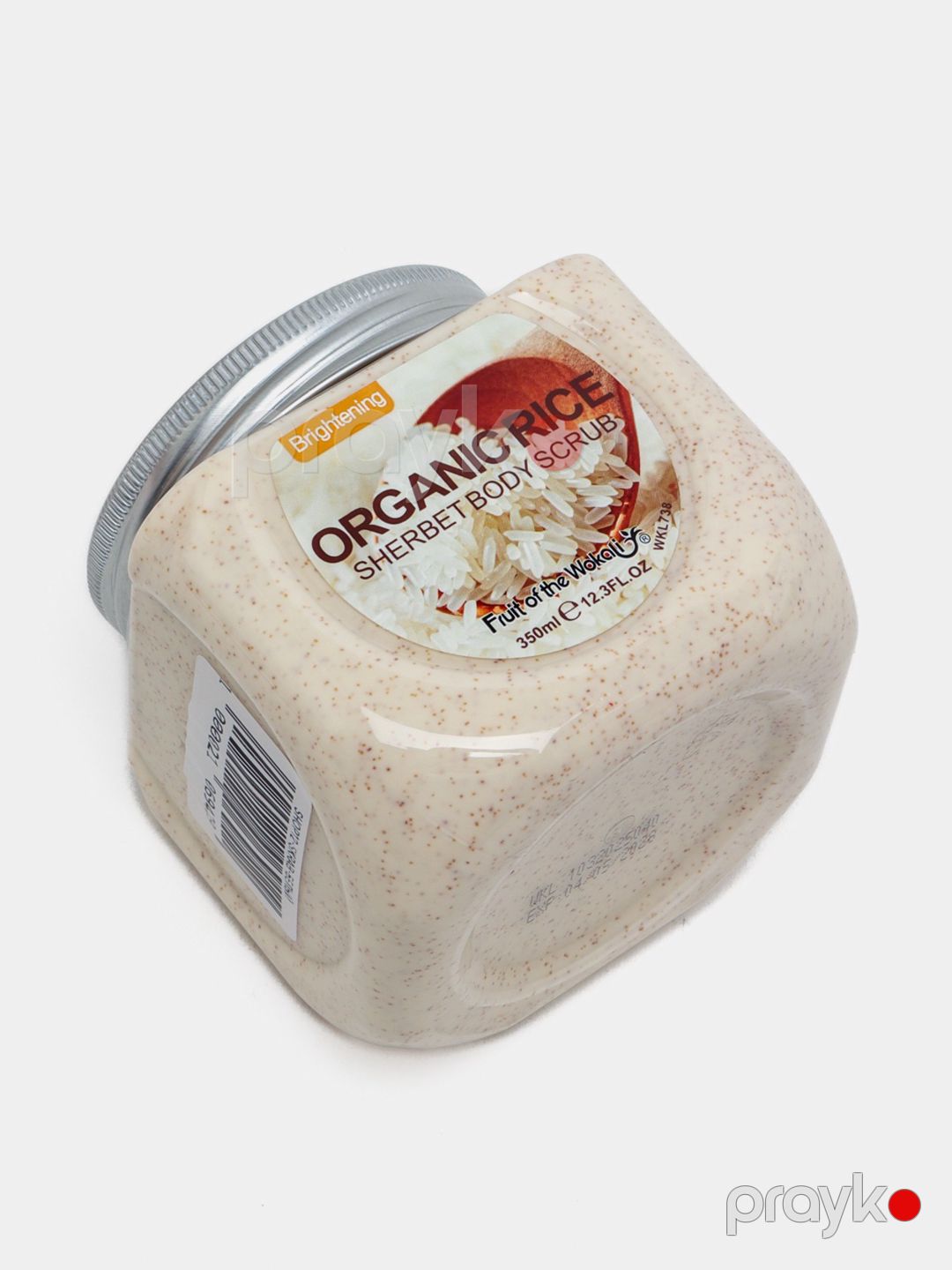 Bədən üçün skrab Wokali Rice Sherbet Body Scrub düyü ilə 350 ml — Mallar, Bakı (2)