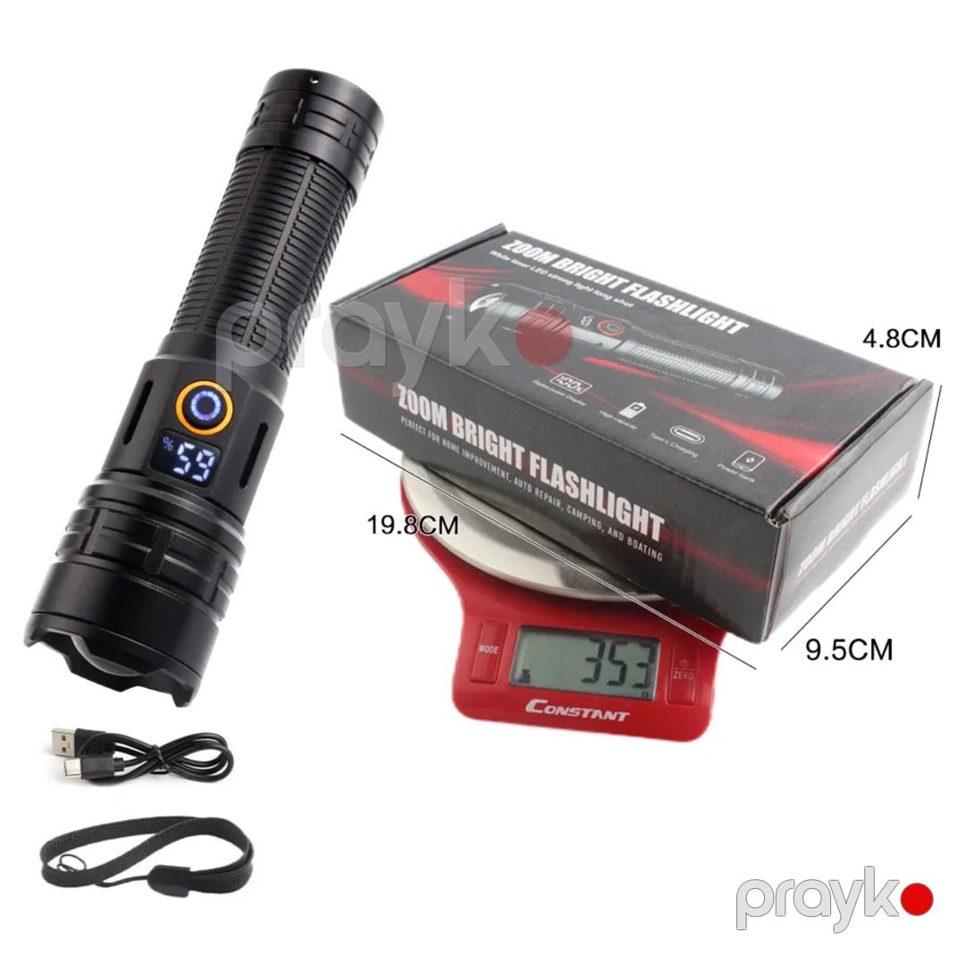 Əl fənəri Kinsach LED, qara — Mallar, Bakı (2)