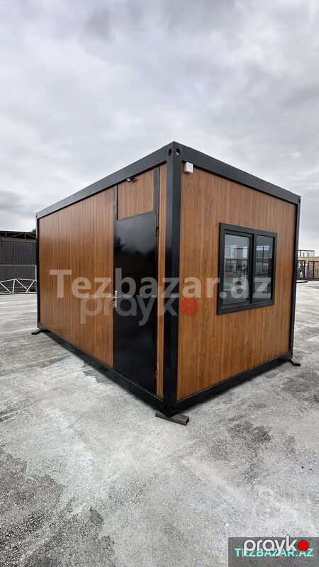 Vip mühafizə kabinası konteyneri (vip Security cabin) — Təmir xidmətləri, Bakı (4)