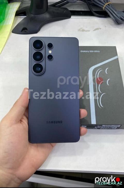 Samsung S26 ultra satlir yendir — Bakı
