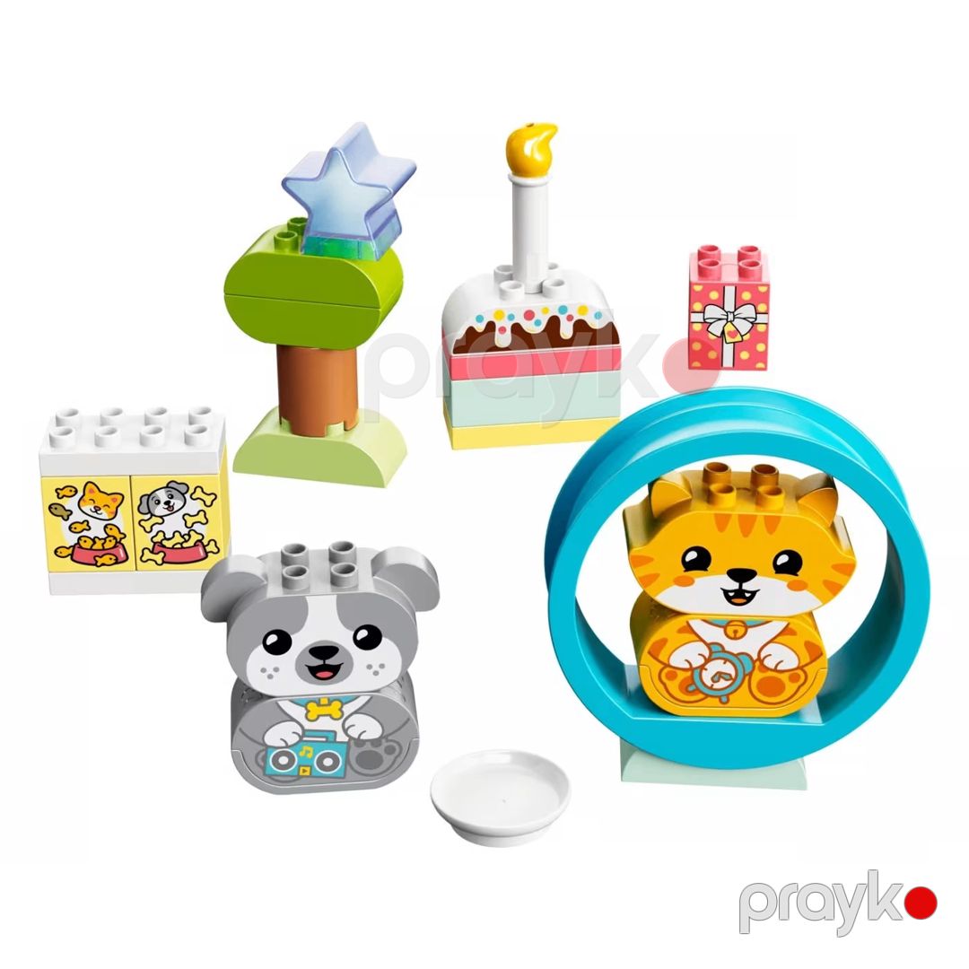 Konstruktor Lego Duplo My First Puppy & Kitten With Sounds 10977 — Mallar, Bakı (2)