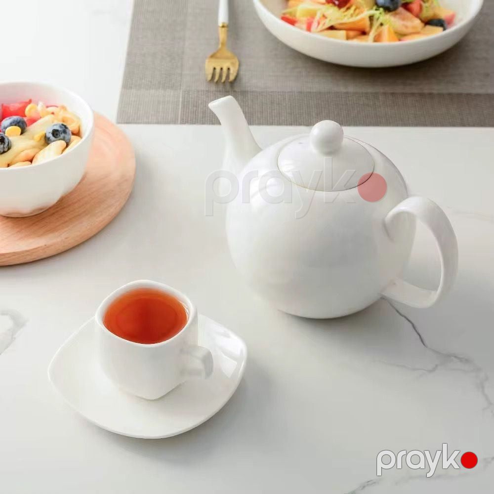 Çaydan Moonlight Seramik Ağ 370 ml, 1 əd, kiçik, farfor - prl_09911 — Mallar, Bakı (2)