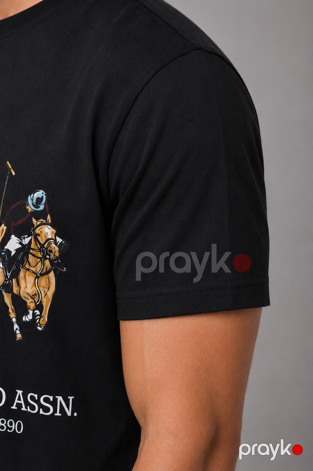 Kişi futbolkası, qara, pambıq, ölçü 3XL — Mallar, Bakı (3)