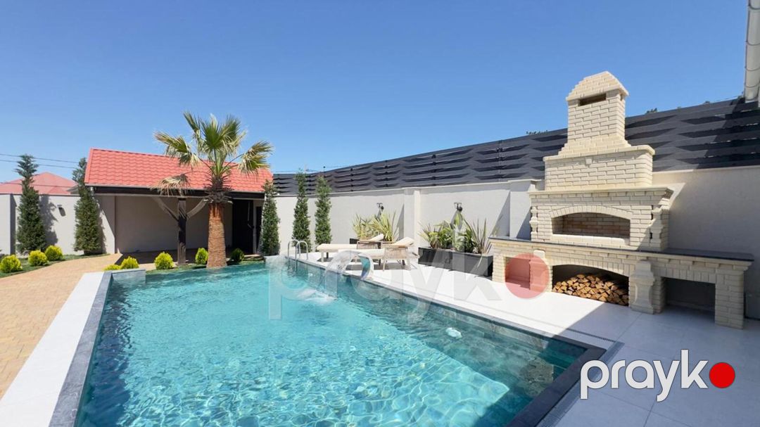 Satılır 5 otaqlı həyət evi/bağ evi 400 m² — Ev, villa, Bakı (9)