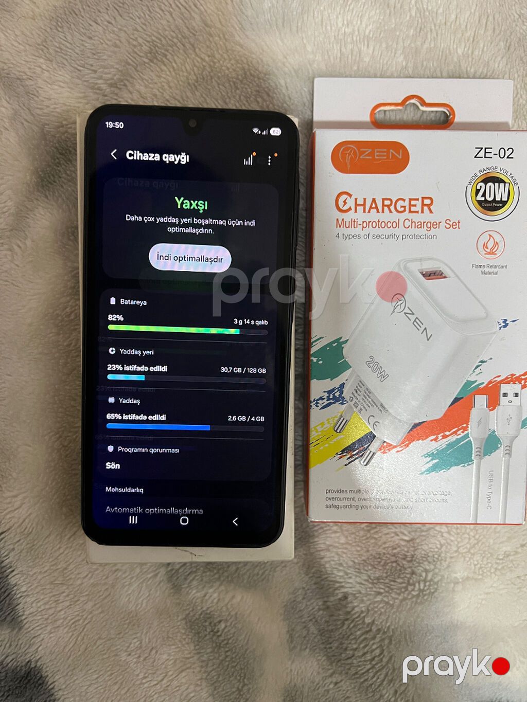 Samsung Galaxy A17, 128 GB, rəng - Qara, Face ID — Samsung, Bakı (5)