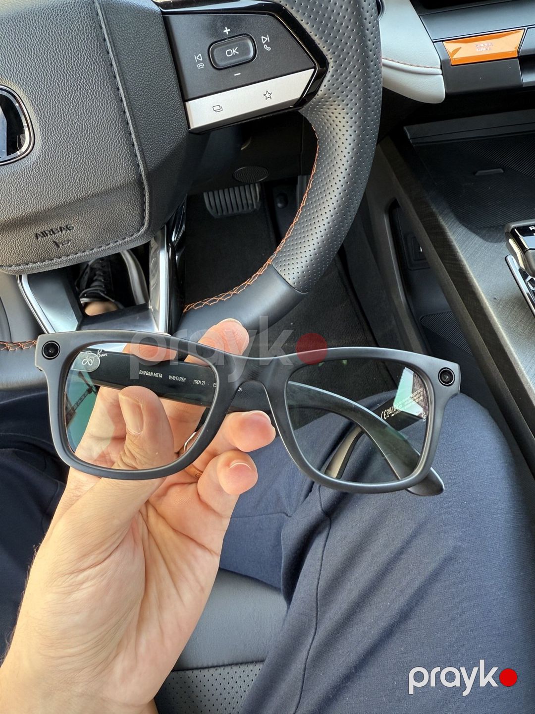 Ray-Ban Meta Wayfarer Gen 2 RW4012 Transitions Grey — Səs texnikası, Bakı (3)