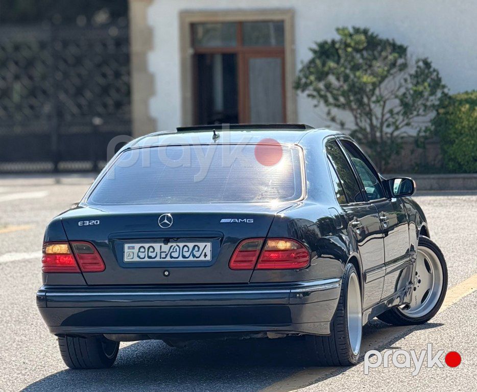 Mercedes E 320, 3.2 L, 2000 il, 327 000 km — Avtomobillər, Bakı (4)