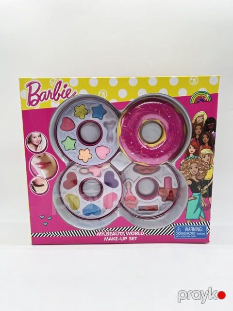 Uşaqlar üçün kosmetika dəsti Barbie My Beauty World Donut Make-Up, 3 yaş — Bakı