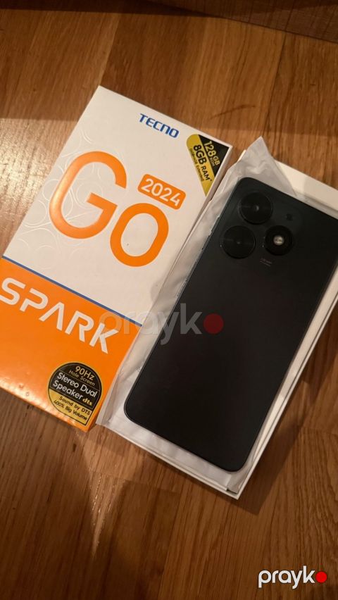 Tecno Spark Go 2024 Gravity Black 128GB/4GB — Xırdalan