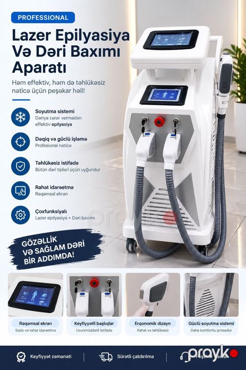 Epilyasiya üçün, Zəmanətlə — Bakı