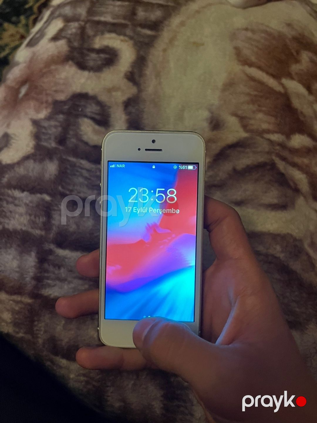 Apple iPhone 5S Gold 16GB — Smartfonlar, Bakı (7)