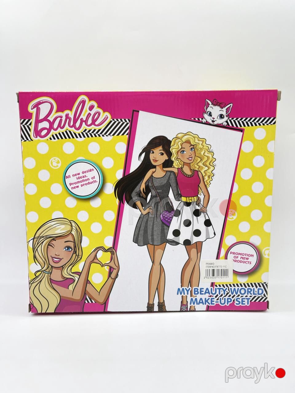Uşaqlar üçün kosmetika dəsti Barbie My Beauty World Donut Make-Up, 3 yaş — Uşaq kosmetikası, Bakı (2)
