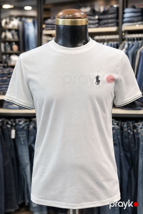 Kişilər üçün futbolka, ağ, elastan, ölçü 2XL — Bakı