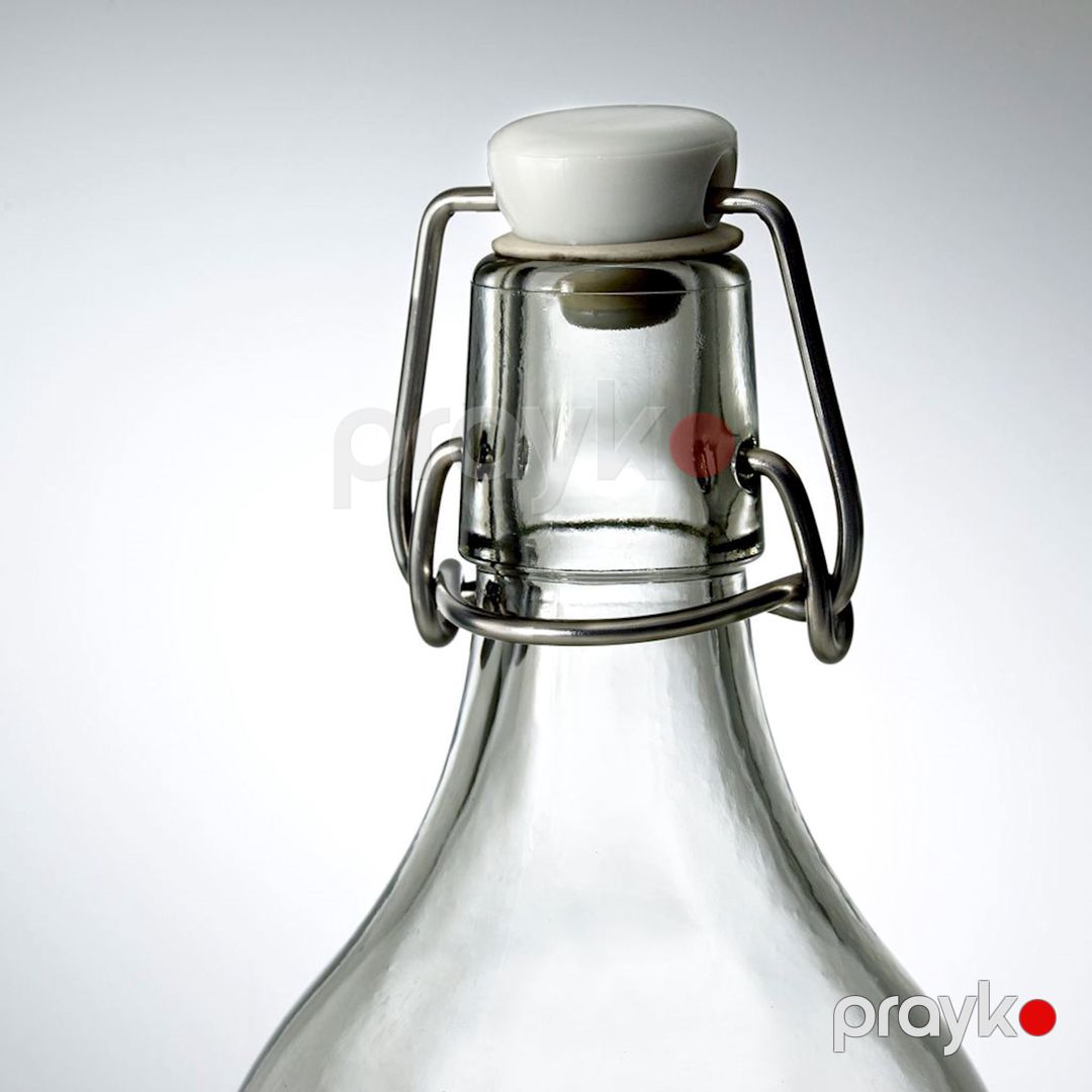 Butulka probka ilə IKEA Korken, 500 ml, şüşə, şəffaf — Mallar, Bakı (3)