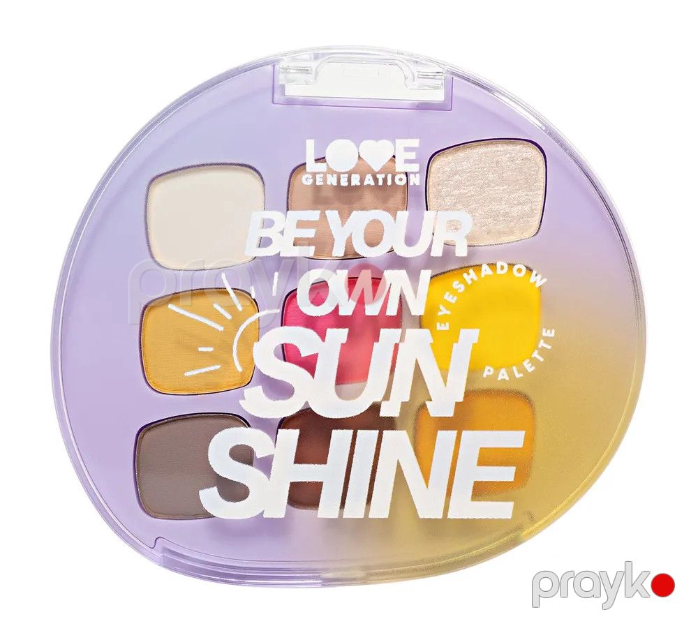 Göz kölgəsi palitrası Love Generation Eyeshadow Palette Be your own, ton 01 — Mallar, Bakı (2)