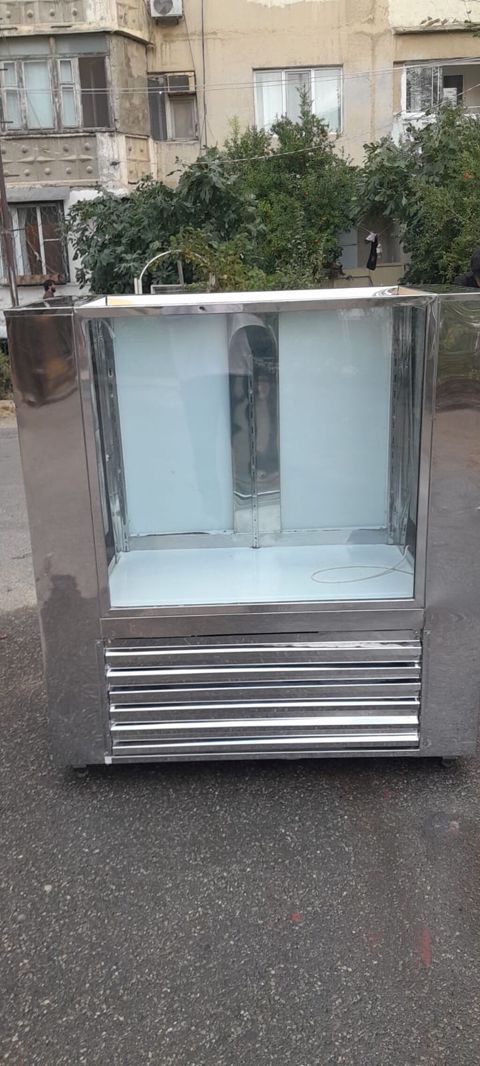 *Seva Xirdalan* Kabab vitrini satilir. Ölçü 130 sm, hündürlük 120 sm — Ikinci_el_mebel_halalliqla — Business & Equipment — Other