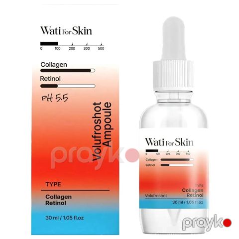 Üz üçün serum Wati for Skin Collagen Retinol Volufroshot 30 ml — Bakı