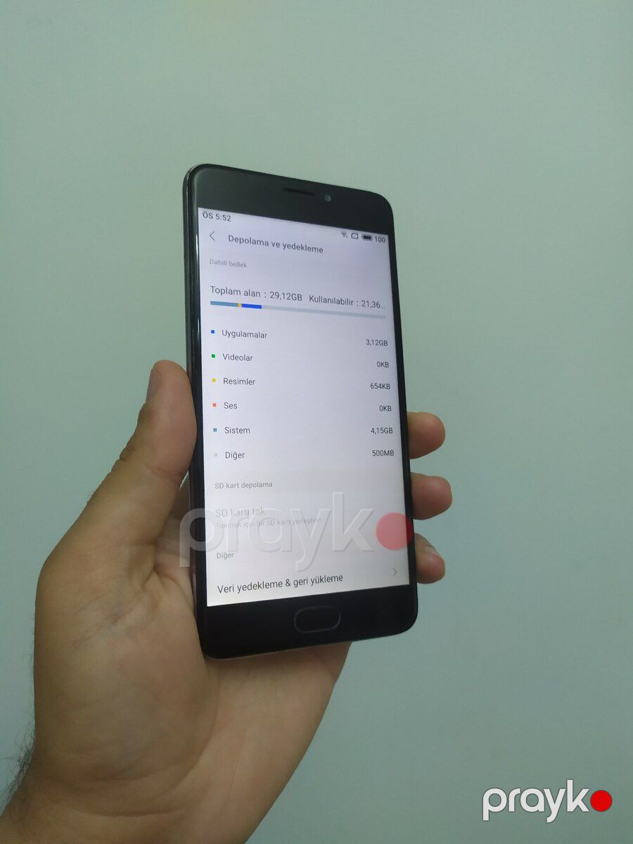 Meizu M5 Note Silver 32GB/3GB — Smartfonlar, Bakı (2)