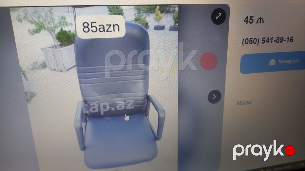Ofis kresloları – müxtəlif modellər Oyun kreslolarida — Ofis mebeli, Bakı (3)