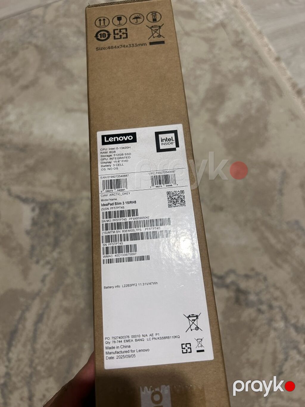 Yeni Lenovo IdeaPad, 15.6 Intel Core i5, 512 GB, Pulsuz çatdırılma — Lenovo, Mehdiabad (4)