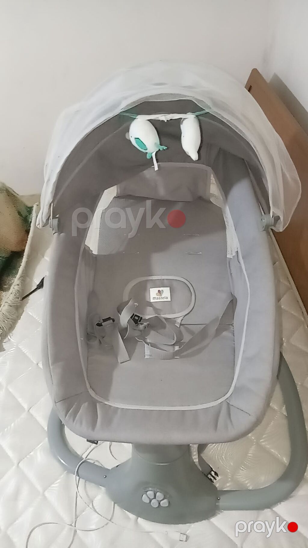Mastela elektrik beşik-sallanma kreslosu - 2-si 1-də konstruksiya — Bəşikləri, Digah (3)