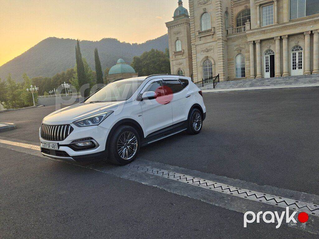 Hyundai Santa Fe, 2.0 L, 2016 il, 243 512 km — Avtomobillər, Qəbələ (11)