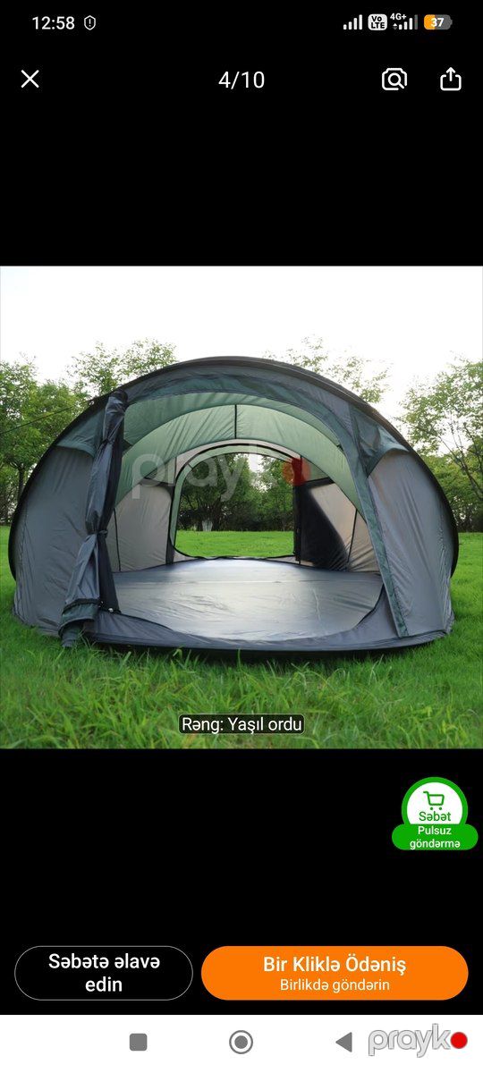 Kamp çadırı — Camping, ovçuluq və balıqçılıq, Bakı (5)