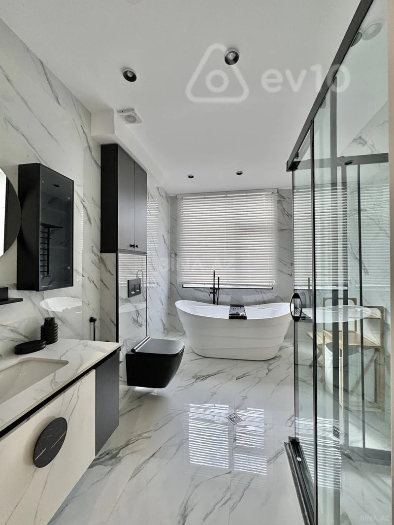 4 otaqlı mənzil, 185 m², Süleyman Vəzirov küçəsi — kirayə — Mənzil, Bakı (8)