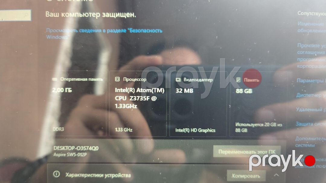 Acer Switch 10 Transformer — Noutbuklar, Gəncə (5)