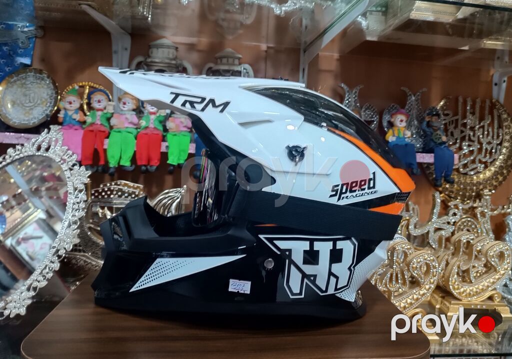 TRM Speed Racing motosiklet kaskaları Hər növ Kros Dəbilqələr var Hər — Motosiklet geyimi, Bakı (2)