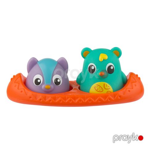 Hamam oyuncağı Playgro Safe To Paddle Light Up Canoe, rəngbərəng — Bakı