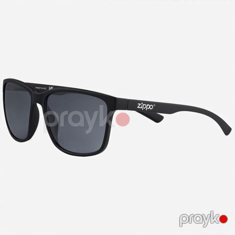 Gün eynəyi kişilər üçün Zippo Eyewear OB224-1, polikarbonat, qara — Bakı