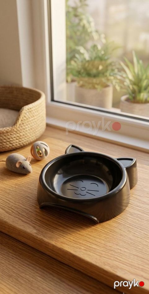 Kasa pişiklər üçün 87571572, 10x10 sm, qara — Bakı