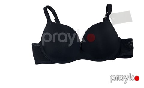 Yarı push-up büstqalter 2845252, qara, elastan/neylon, ölçü 90C — Bakı