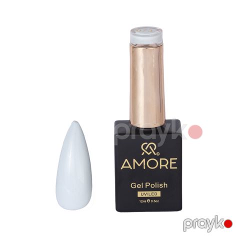 Dırnaqlar üçün gel-lak Amore 73, açıq boz, 12 ml — Bakı