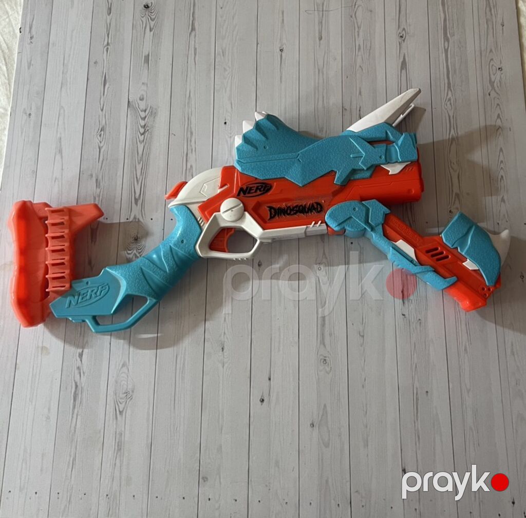 Məhsul: Nerf DinoSquad – “Rex” tərzli köpük ox atan blaster — Oyuncaq silahları, Bakı (4)