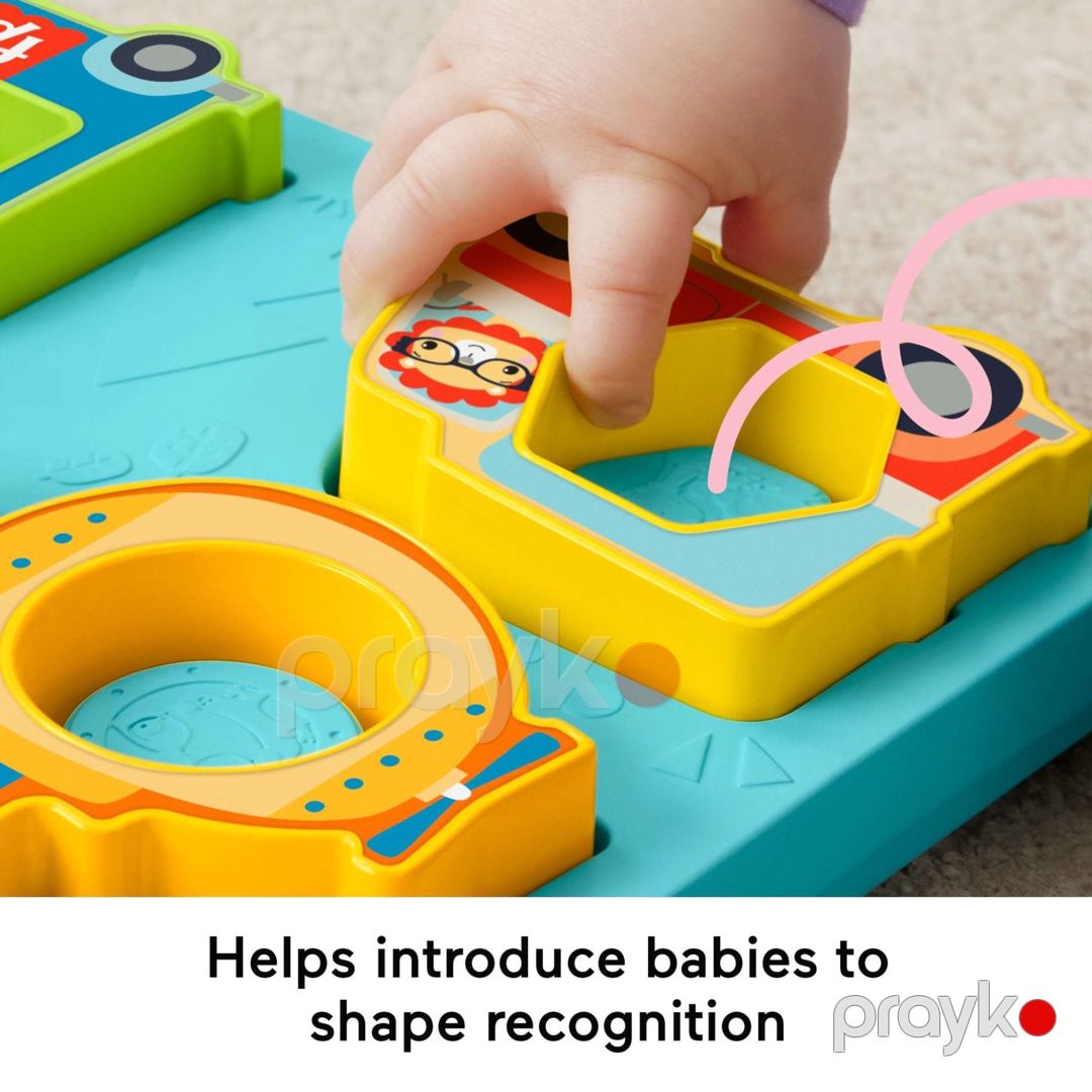 İnkişaf etdirən oyuncaq Mattel HRP31 Fisher-Price The Shapes & Sounds, 1-5 yaş — Mallar, Bakı (2)