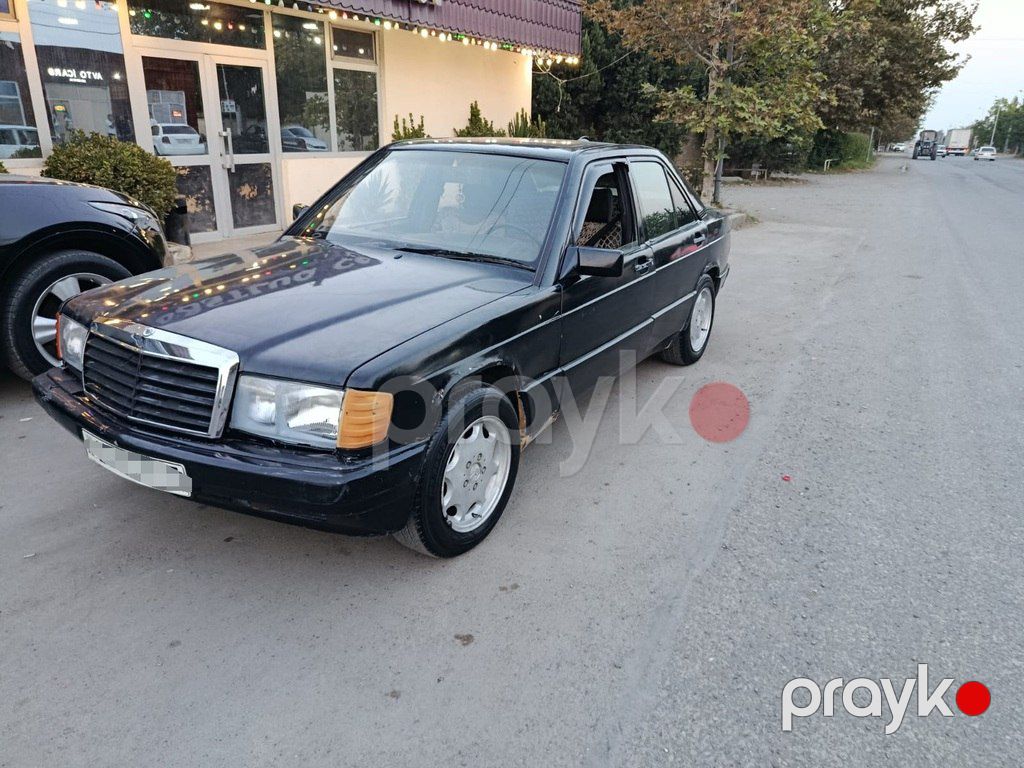 Mercedes 190, 2.0 L, 1990 il, 201 245 km — Avtomobillər, Bərdə (2)
