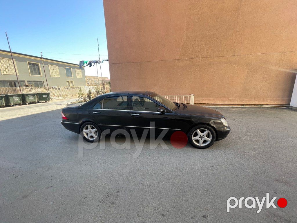 Mercedes S 320, 3.2 L, 1999 il, 311 000 km — Avtomobillər, Bakı (3)