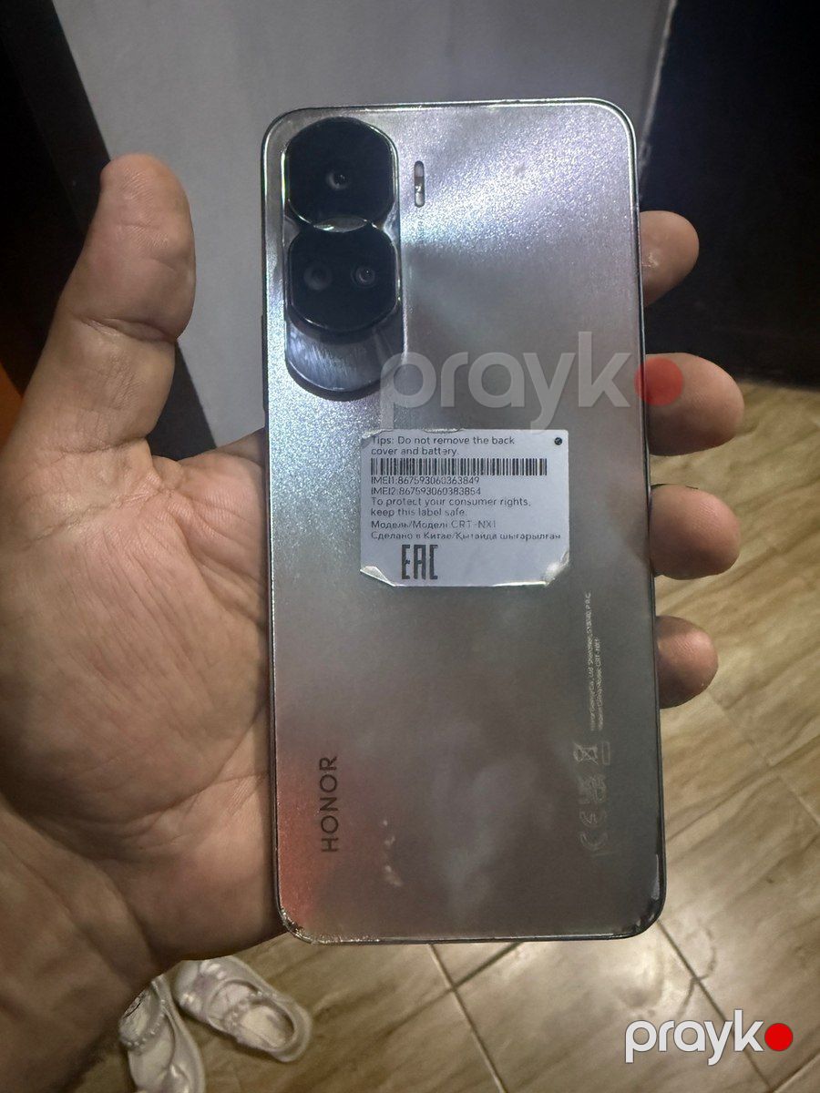 Honor 90 Lite Titanium Silver 256GB/8GB — Smartfonlar, Bakı (2)