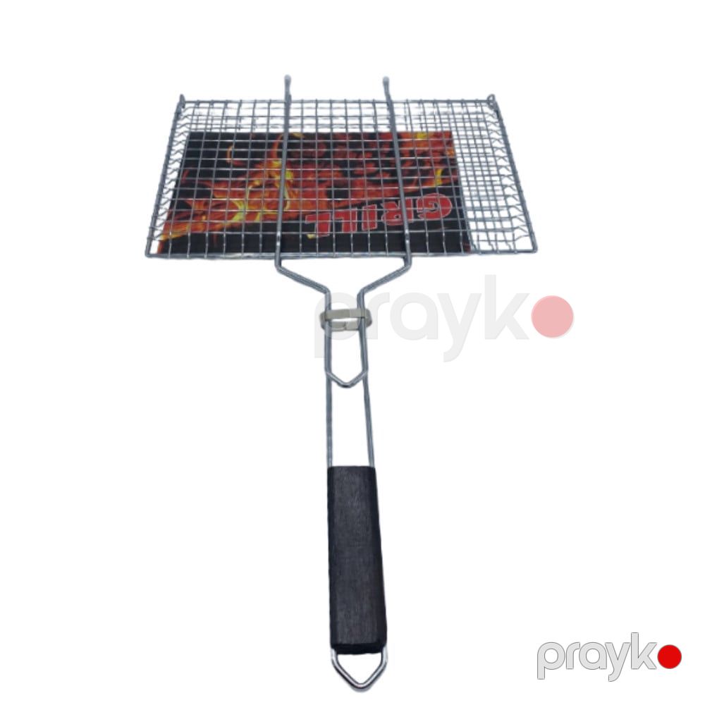 Manqal üçün universal üst ızgara, metal, ikiqat torlu — Mallar, Bakı (2)
