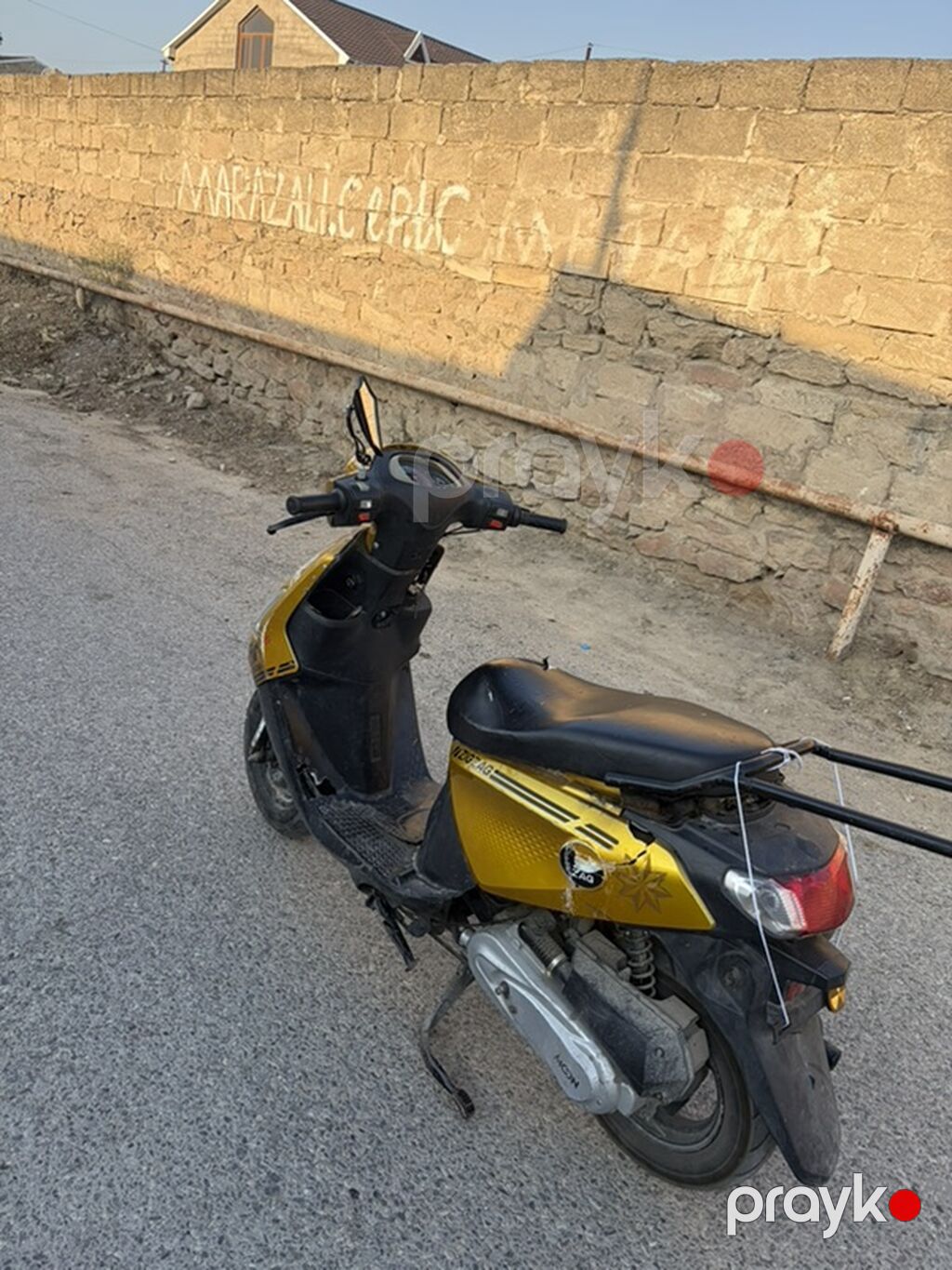 ZigZag şəhər moped– sarı/qara rəngdə, kompakt və qənaətcil şəhər — Mopedlər və skuterlər, Bakı (4)