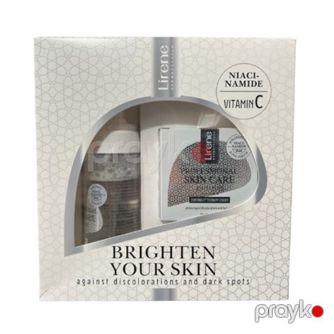 Üz üçün kosmetika dəsti Lirene Whitening (muss 150 ml + gecə kremi 50 ml) — Bakı