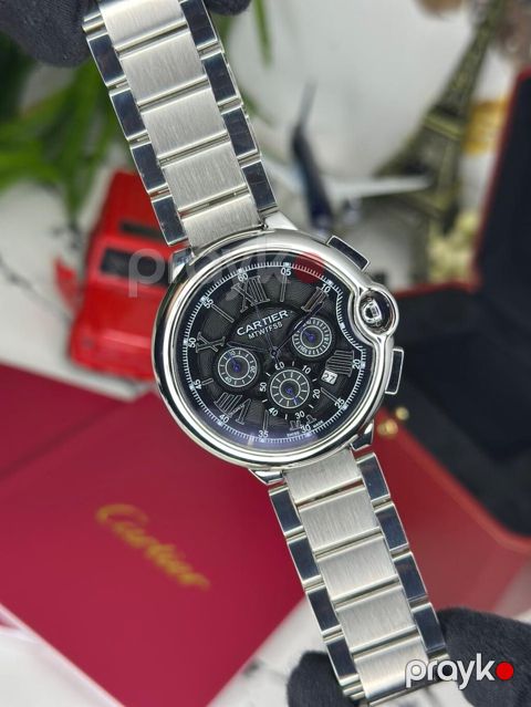 Cartier üslubunda metal qol saatı *ŞOK Endirim* Kişi qol saatı — Bakı