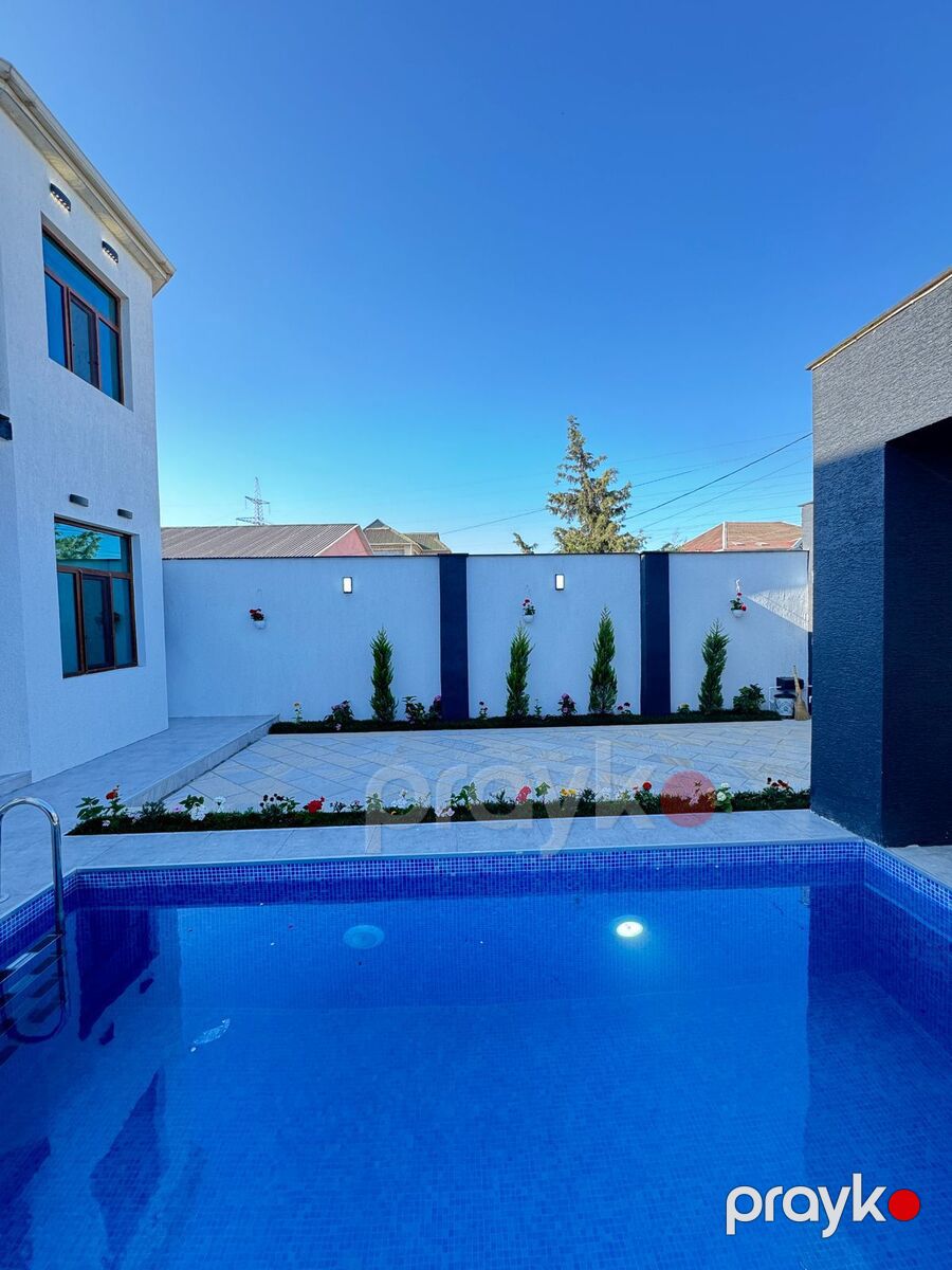 Satılır 4 otaqlı həyət evi/bağ evi 180 m² — Ev, villa, Bakı (9)