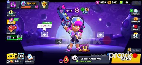 Brawl Stars hesabı – yüksək səviyyəli tam kolleksiya - Kupa sayı — Bakı