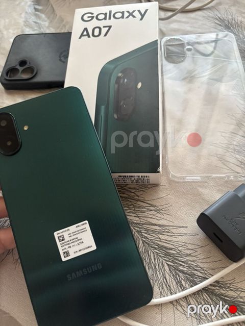 Samsung Galaxy A07, 128 GB, rəng - Yaşıl, Sensor — Digah