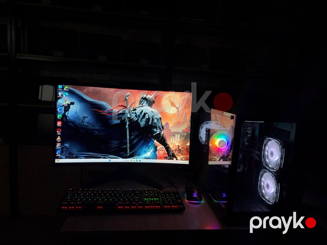 Gaming keys + Gaming monitor — Masaüstü kompüterlər, Bakı (3)